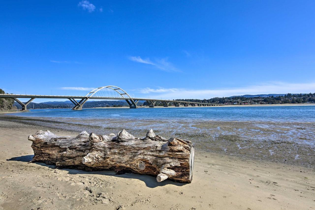 Sanderling Sea Cottages, Unit A Pet Friendly! Waldport Dış mekan fotoğraf
