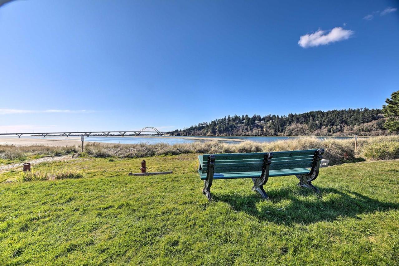 Sanderling Sea Cottages, Unit A Pet Friendly! Waldport Dış mekan fotoğraf